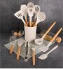 Mainstays 14pcs Cooking Utensil Set with Caddy