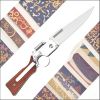 FishingTools Multi functional tactical tool - stainless steel blade, ergonomic handle, quick expansion thumb hole for both hands